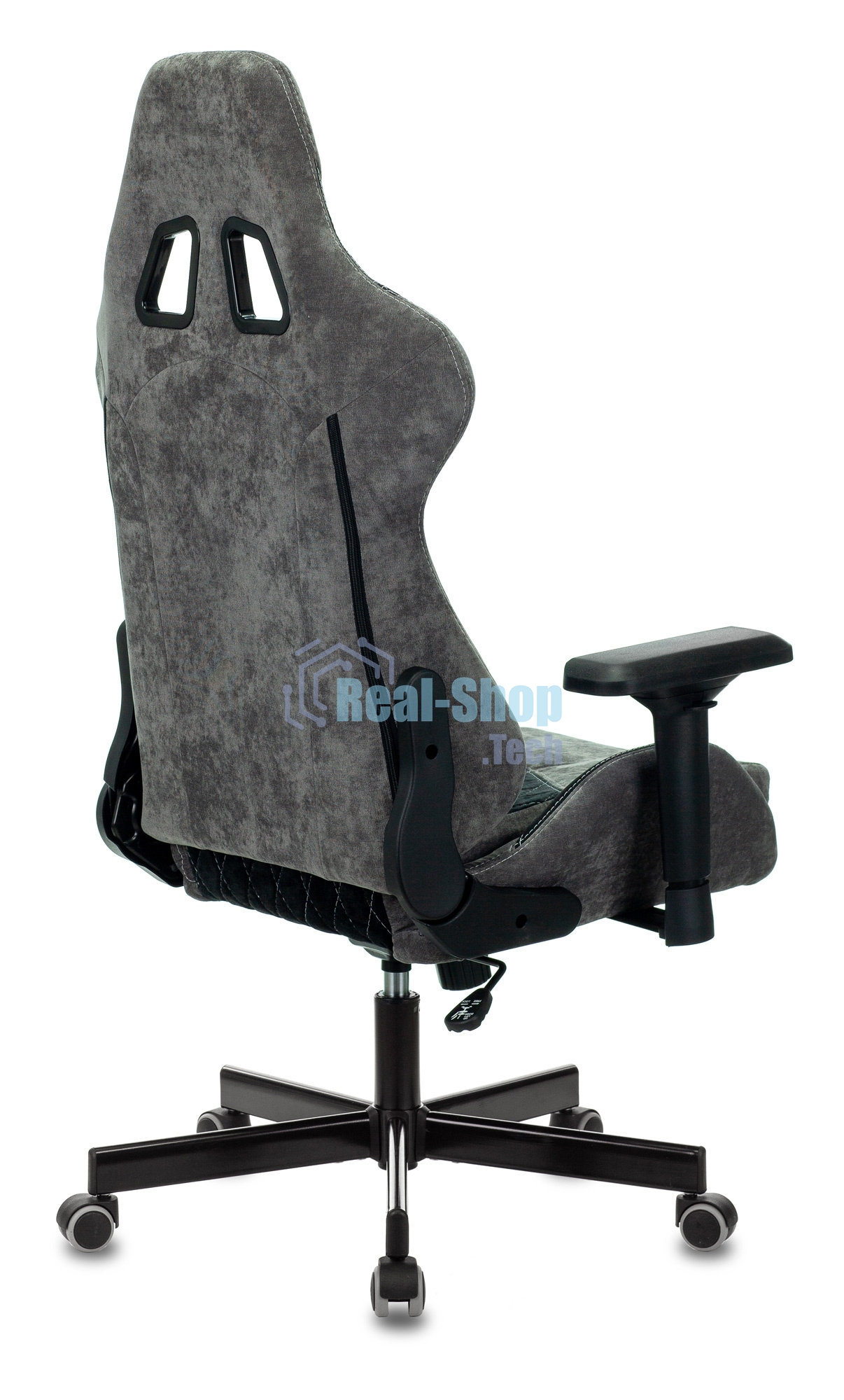 Кресло Бюрократ VIKING 7 KNIGHT B FABRIC черный, ткань, 120 кг, механизм качания