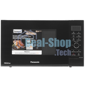 Микроволновая печь Panasonic NN-GD37HBZPE черный 23 л, 1000 Вт, переключатели - сенсор, поворотный механизм