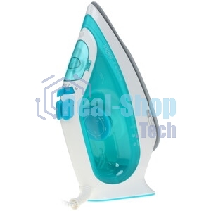 Утюг Braun SI 3041 GR TexStyle 3 белый/бирюзовый, 2350 Вт, 45 г/мин, 150 г/мин, 270 мл