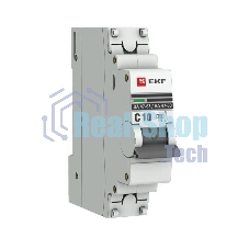 Выключатель автоматический EKF mcb4763-1-10C-pro 1P 10А (C) 4,5kA ВА 47-63 EKF PROxima