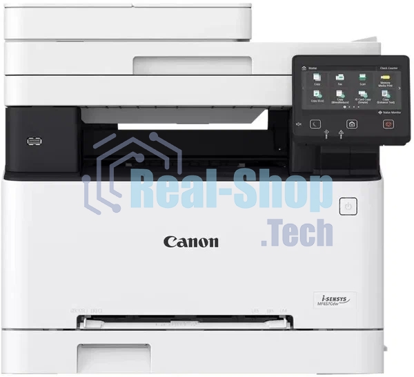 МФУ лазерное Canon i-SENSYS MF657Cdw (5158C001/5158C012), A4, цветное, печ. 21 стр/мин., скан. до 27 стр/мин (ч/б) 14 стр/мин (цвет), 1200 x 1200 dpi (принтер), 600 x 600 dpi (сканер), RJ45, USB, Wi-Fi