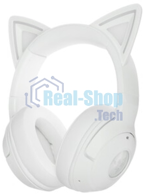 Гарнитура Razer Kraken Kitty V2 BT белый, беспроводная, Bluetooth, подсветка Razer Chroma RGB