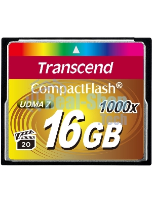 Флеш карта Transcend Ultimate TS16GCF1000/CF (Compact Flash)/16 ГБ/UDMA 7, VPG 65/160 МБ/с