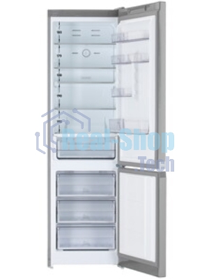Холодильник Hotpoint HT 7201I MX O3 нержавеющая сталь двухкамерный 239/83 л морозилка снизу, No Frost