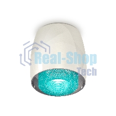 Светильник Ambrella Light XS1143011 PSL/BL серебро полированное/голубой MR16 GU5.3 (C1143, N7194)