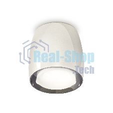 Светильник Ambrella Light XS1143020 PSL/FR серебро полированное/белы матовый MR16 GU5.3 (C1143, N7165)