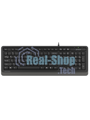 Клавиатура проводная A4Tech Fstyler FK10, USB, черный/серый