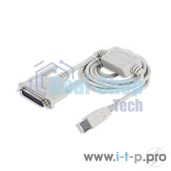 Переходник Gembird Переходник с USB DB25M/AM 1.8m блистер