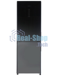 Холодильник Hitachi R-BG410PUC6X XGR серый двухкамерный 215/105л морозилка снизу, No Frost