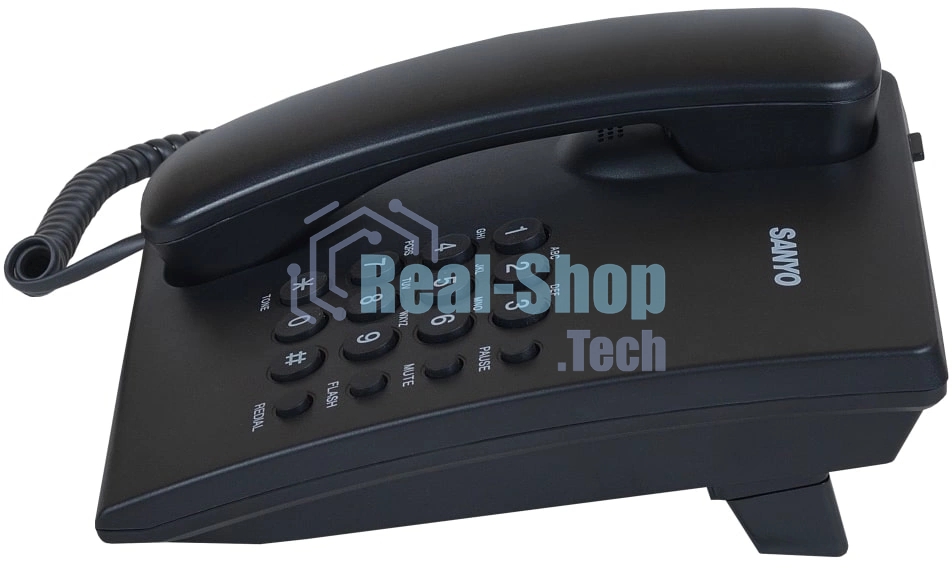 Телефон проводной SANYO RA-S204B черный
