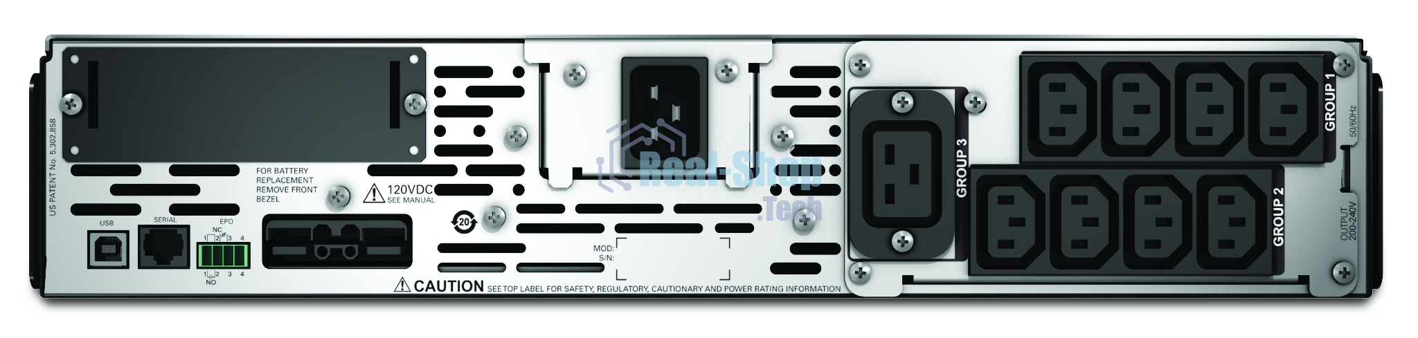 Источник бесперебойного питания APC Smart-UPS X SMX2200RMHV2U/2200ВА/1980Вт/1 х IEC 320 C19 (компьютерная), 8 х IEC 320 C13 (компьютерная)
