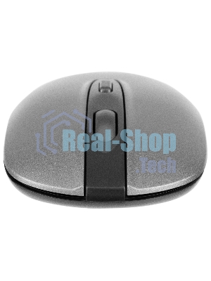 Комплект клавиатура+мышь Oklick 300M беспроводной, USB, 1600 DPI, серый/чёрный