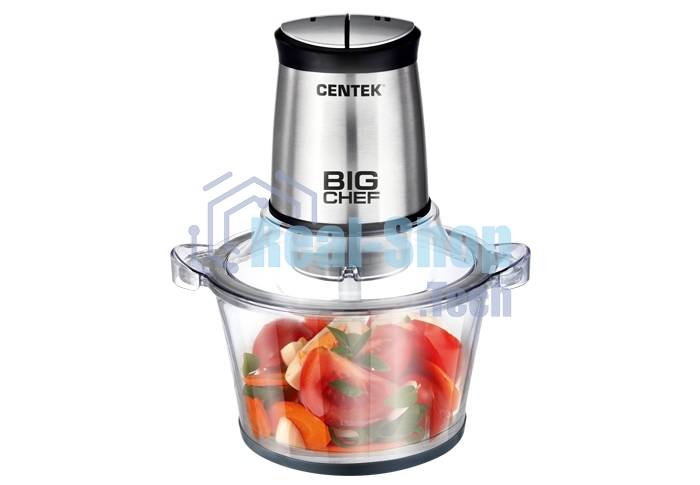 Измельчитель Centek CT-1394, стационарный, серебристый