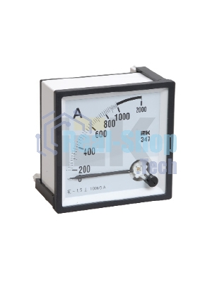 Амперметр IEK Э47 72х72мм 1000/5А кл. точн. 1.5 IPA10-6-1000-E