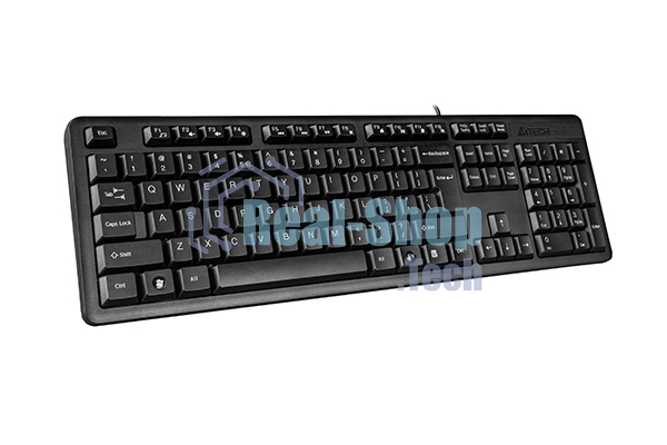 Клавиатура проводная A4Tech KK-3, USB, черный