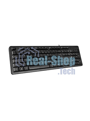 Клавиатура проводная A4Tech KK-3, USB, черный
