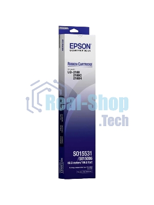 Картридж ленточный Epson C13S015086BA черный для FX-2170/2180 LQ-2180/2170/2070/2080