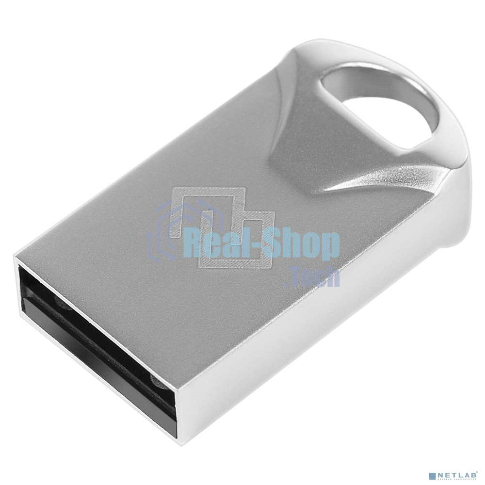 Флешка USB Digma DRIVE2 (DGFUM064A20SR), 64Gb, USB 2.0, R/W 20/10, серебристый