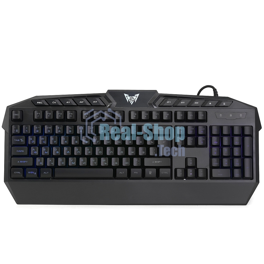 Клавиатура проводная CROWN CMGK-404, USB, черный