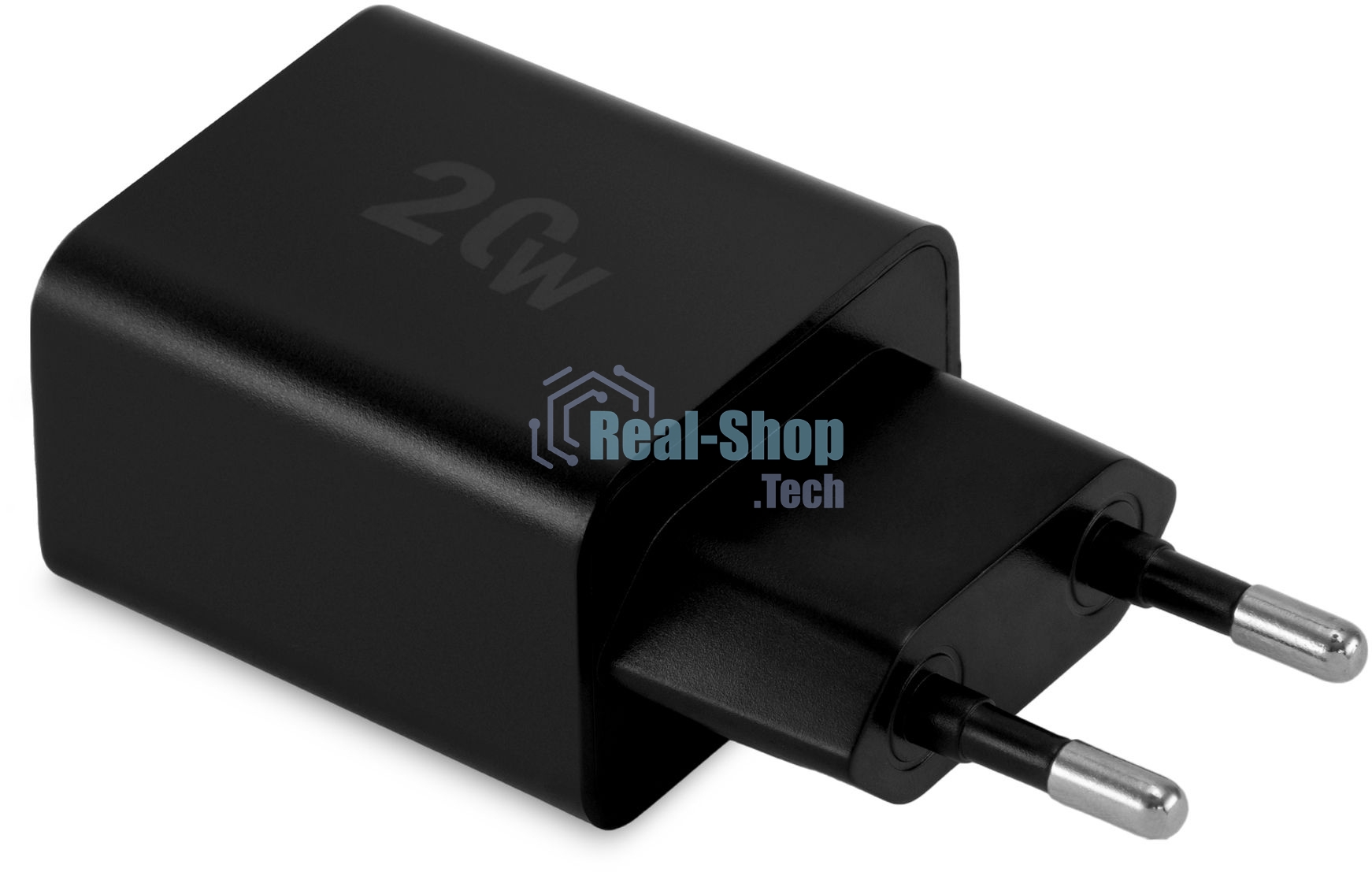 Сетевое зарядное устройство Digma DGW2D 20W 3A+1A (PD+QC) USB-C/USB-A универсальное черный