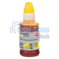 Чернила Cactus CS-GI40Y желтый 70мл для Canon Pixma G5040/G6040/GM2040