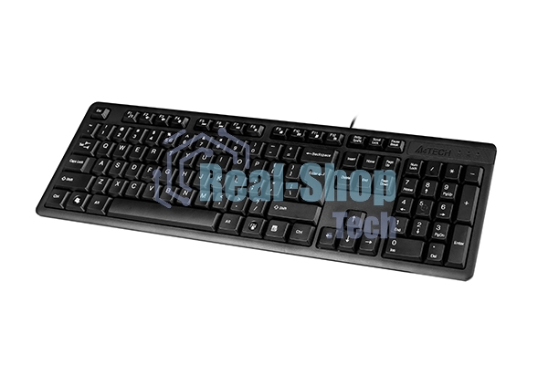 Клавиатура проводная A4Tech KK-3, USB, черный