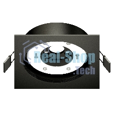 Корпус светильника C8062 SBK черный песок 110*110*H40mm Out2mm GX53 Корпус светильника C8062 SBK черный песок 110*110*H40mm Out2mm GX53