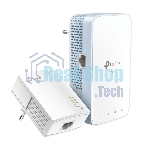 Комплект гигабитных TP-Link WiFi Powerline адаптеров AV1000 Gigabit Powerline ac Wi-Fi Kit, Dual band 802.11ac Wi-Fi - AC750 dual band Wi-Fi (433Mbps on 5GHz & 300Mbps on 2.4GHz)(TL-WPA7517 & TL-PA7017)