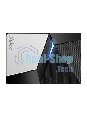 Внешний SSD Netac Z7S, 480 Gb, USB 3.2 Gen 2 Type-C, R/W 550/480, черный