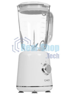 Блендер стационарный Candy CB-150 белый, 800 Вт, 2 скорости