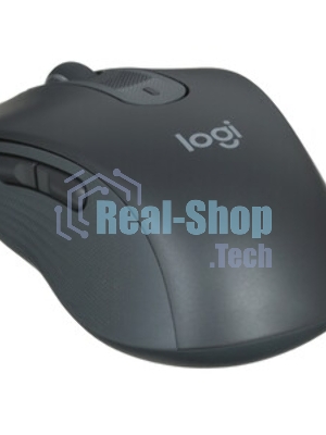 Мышь беспроводная Logitech Signature M650 графитовый, 4000 dpi, радиоканал, Bluetooth, USB, кнопки - 5