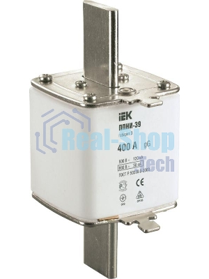 Вставка плавкая ППНИ-39 400А габарит 3 IEK DPP50-400