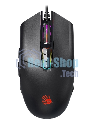 Мышь проводная A4Tech Bloody P91s черный, 8000 dpi, USB, кнопки - 8