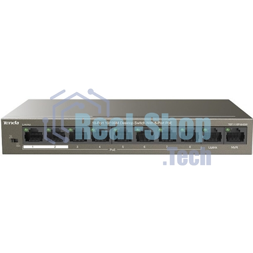 Коммутатор Tenda TEF1110P-8-63W