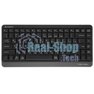 Клавиатура беспроводная A4Tech Fstyler FBK11, USB, Bluetooth/Радиоканал, черный/серый