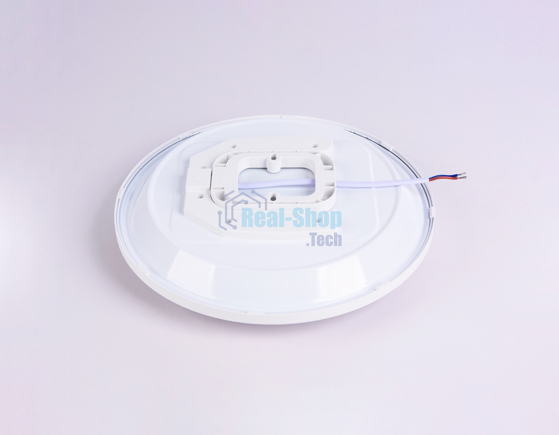 Потолочный светодиодный светильник Ambrella light FZ1230 WH белый IP44 22W 6400К D260*55 (Без ПДУ)