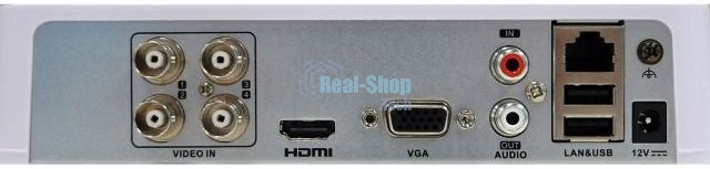 Видеорегистратор DS-H204QA - 4-х канальный регистратор