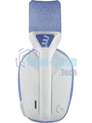 Гарнитура Logitech G435 белый, беспроводная, Bluetooth/USB, до 18 ч