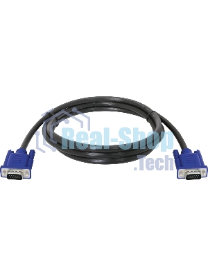 Кабель для монитора Defender SVGA HDDB15M M/M 1.8м BL BB340M-06