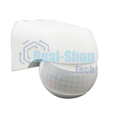 Датчик движения JazzWay PMS-IR 010 800Вт 180град. 12м IP44 WH Датчик движения JazzWay PMS-IR 010 800Вт 180град. 12м IP44 WH