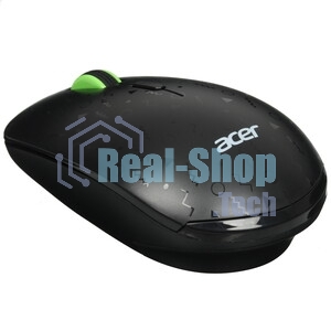 Мышь беспроводная Acer OMR307 черный, 1600 dpi, радиоканал, USB, кнопки - 4