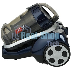 Пылесос JVC JH-VC410 синий/черный, 400/2200 Вт, уборка сухая, пылесборник контейнер 3 л