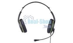 Гарнитура проводная Genius HS-400А Black-Green