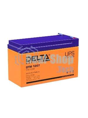 Батарея для ИБП Delta DTM 1207 (12V, 7.2Ah)