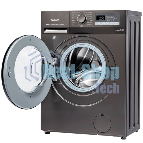 Стиральная машина Бирюса WM-ML712/10 DM черный, загрузка фронтальная 7 кг, 1200 об/мин, класс A+++