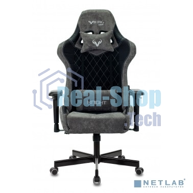 Кресло Бюрократ VIKING 7 KNIGHT B FABRIC черный, ткань, 120 кг, механизм качания