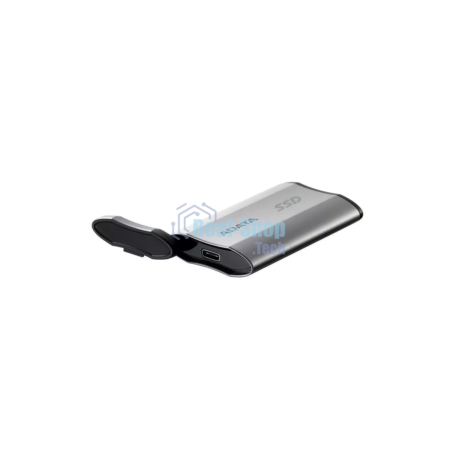 Внешний SSD ADATA SD810, 500 Gb, USB 3.2 Gen 2x2 Type-C, R/W 2000/2000, серебристый