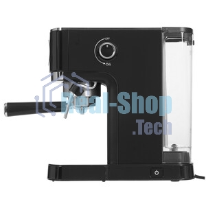Кофеварка рожковая Korting KCM 1002 EN черный, молотый, 1.2 л, 1350 Вт, 20 бар