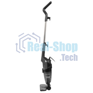 Пылесос вертикальный Deerma Combo DX600S черный/серый, питание от сети, 210 Вт, уборка сухая, пылесборник 1.2 л