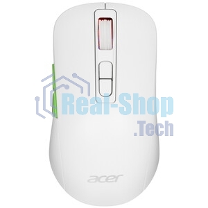 Мышь Acer OMR503 светло-серый оптическая 3200dpi silent беспров. BT/Radio USB 4but (ZL.MCE11.01C)